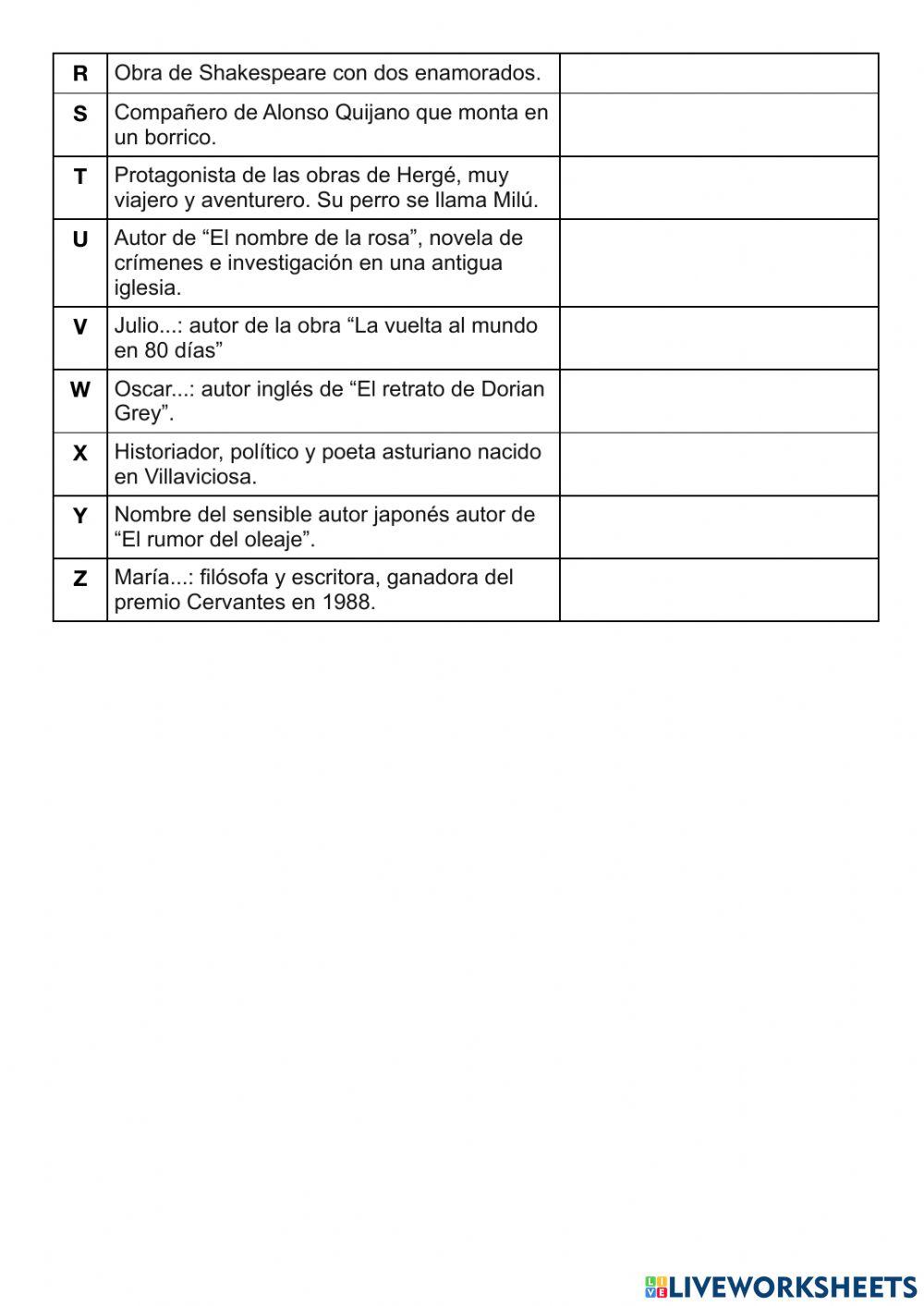 Pasapalabra literario