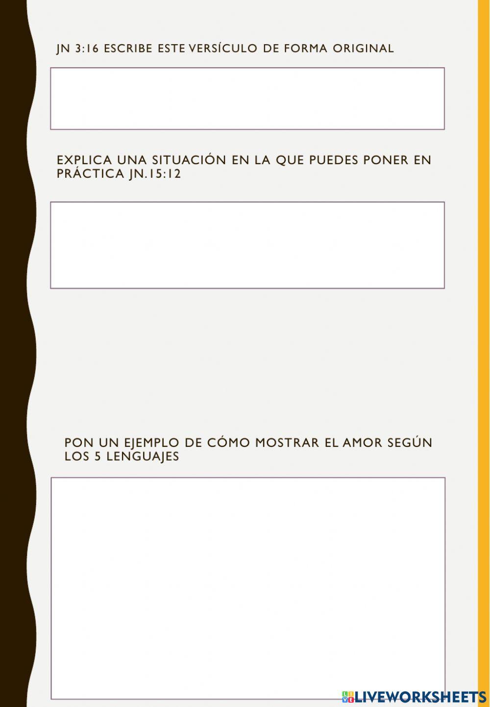 Los  5 lenguajes del amor