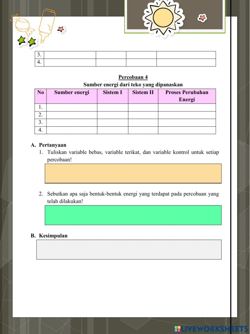 LKPD PhET SIMULATIONS PERUBAHAN ENERGI