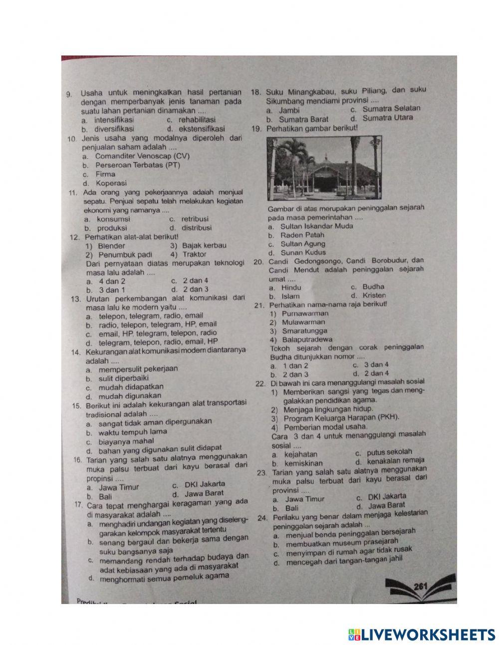 Suwisono ( latihan ujian ips)