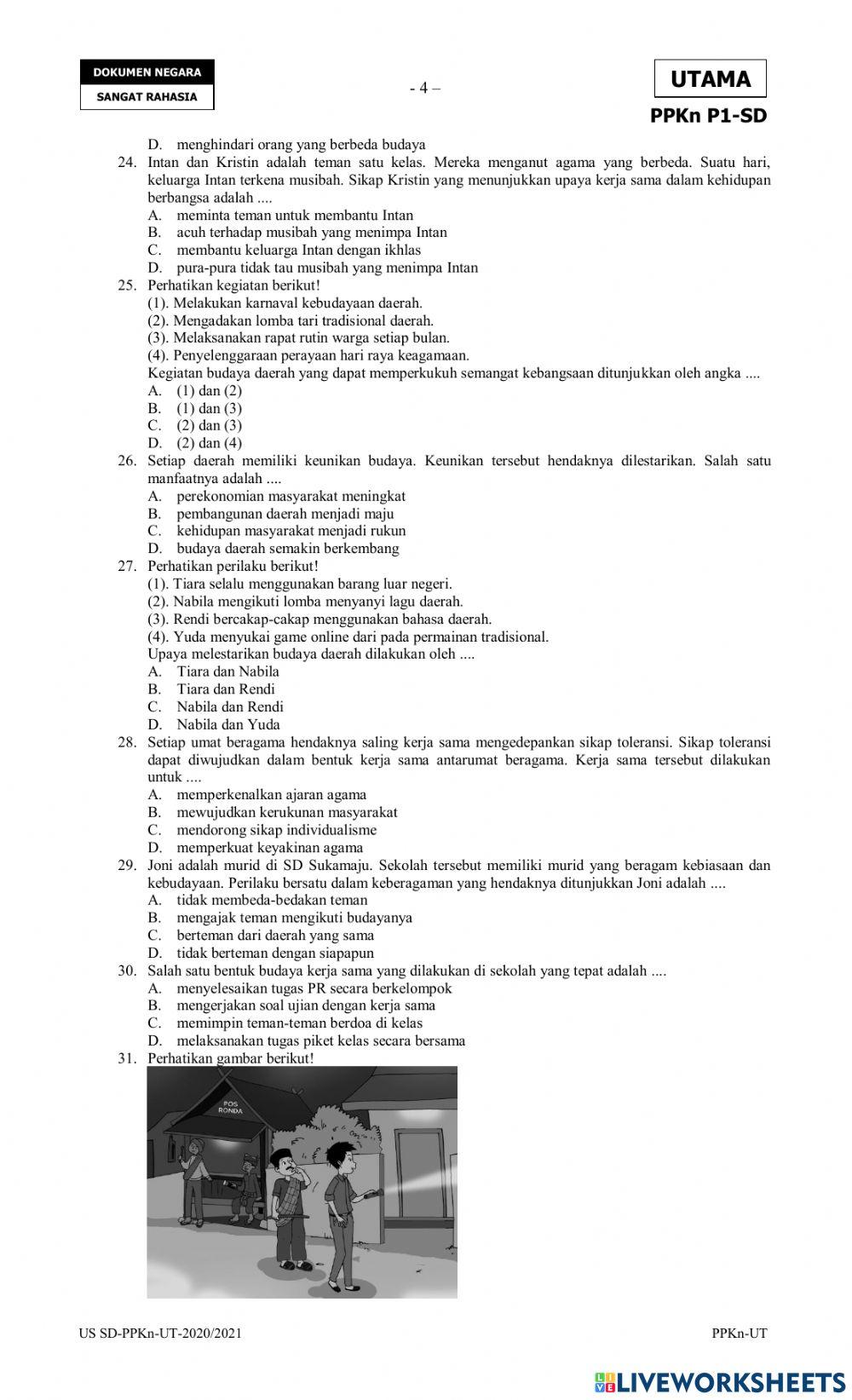 Suwisono(latihan ujian ppkn )