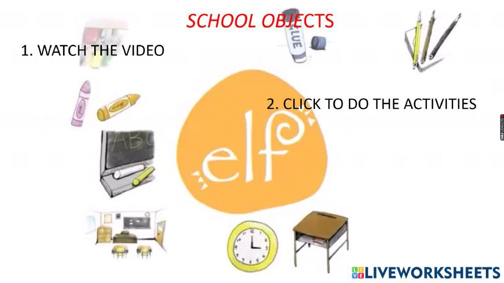School objects
