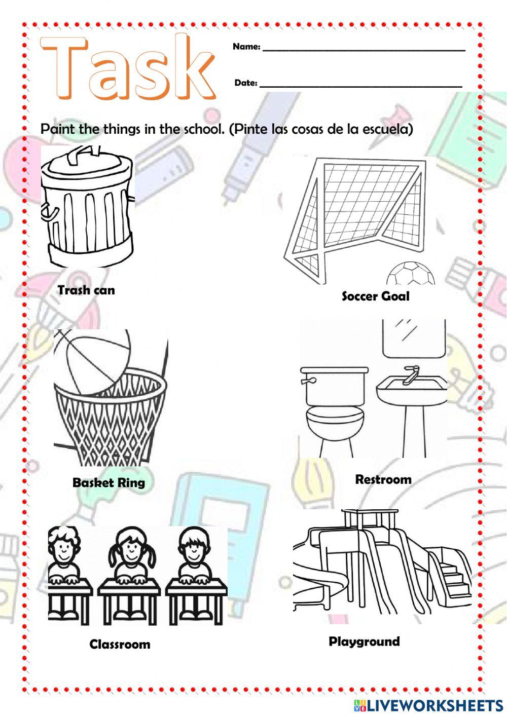 Things of the school