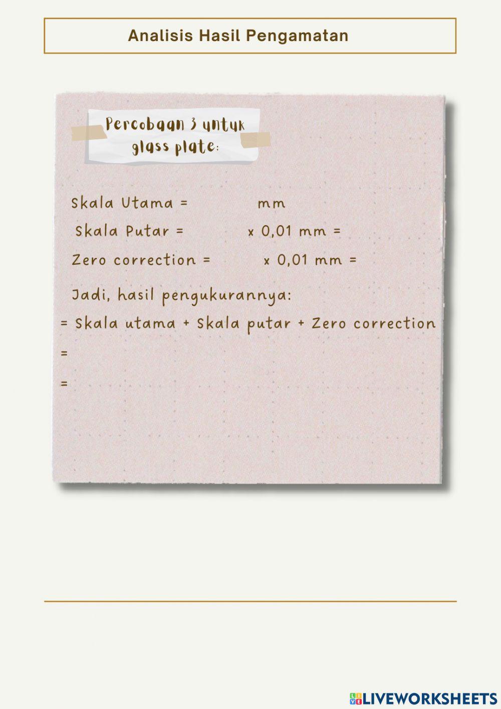 LKPD Mikrometer Sekrup