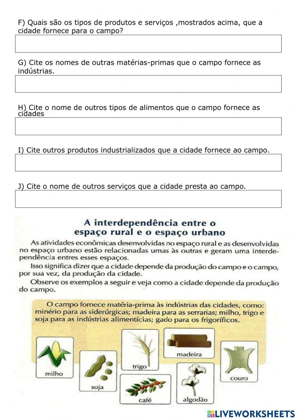 Cidade e campo - Parte I