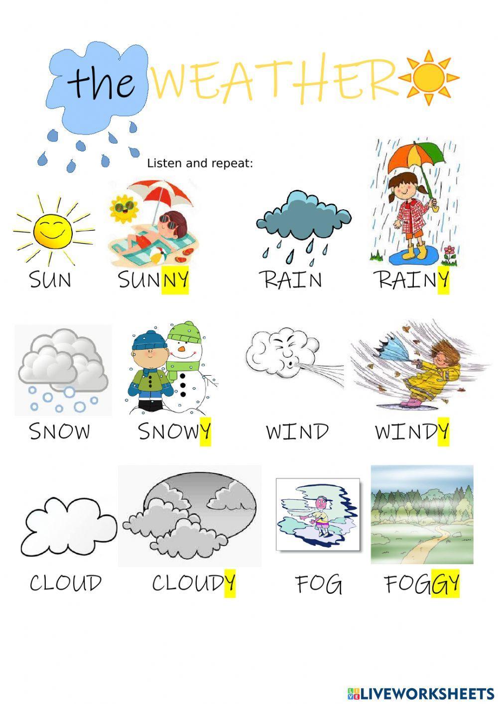The WEATHER The WEATHER