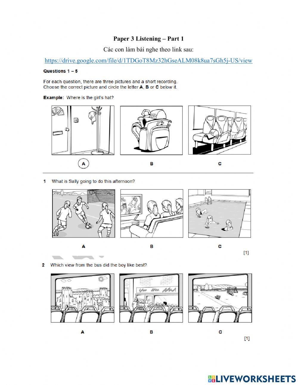 02.05.22- Gold A2A2+- KET Practice