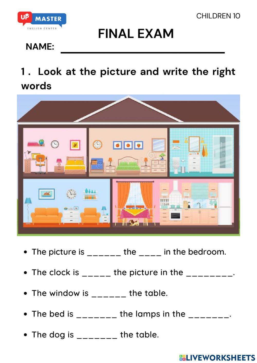 Final exam children 10