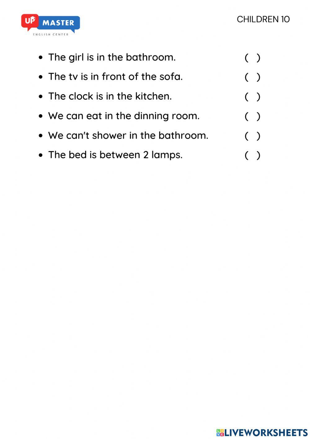 Final exam children 10