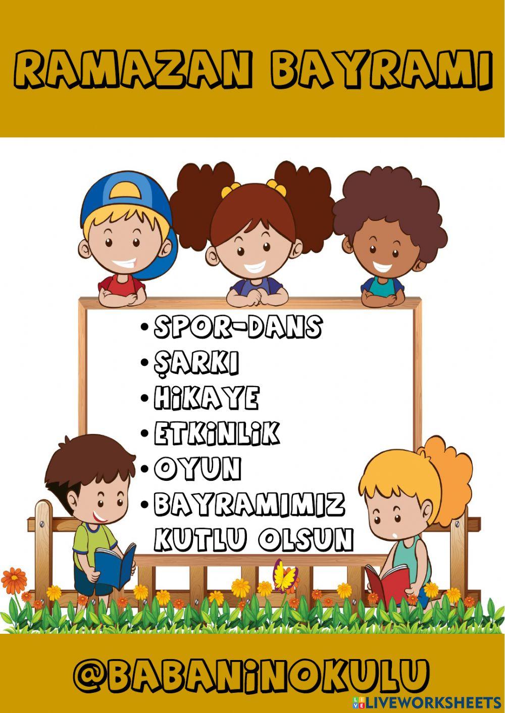 BAYRAMINIZ KUTLU OLSUN