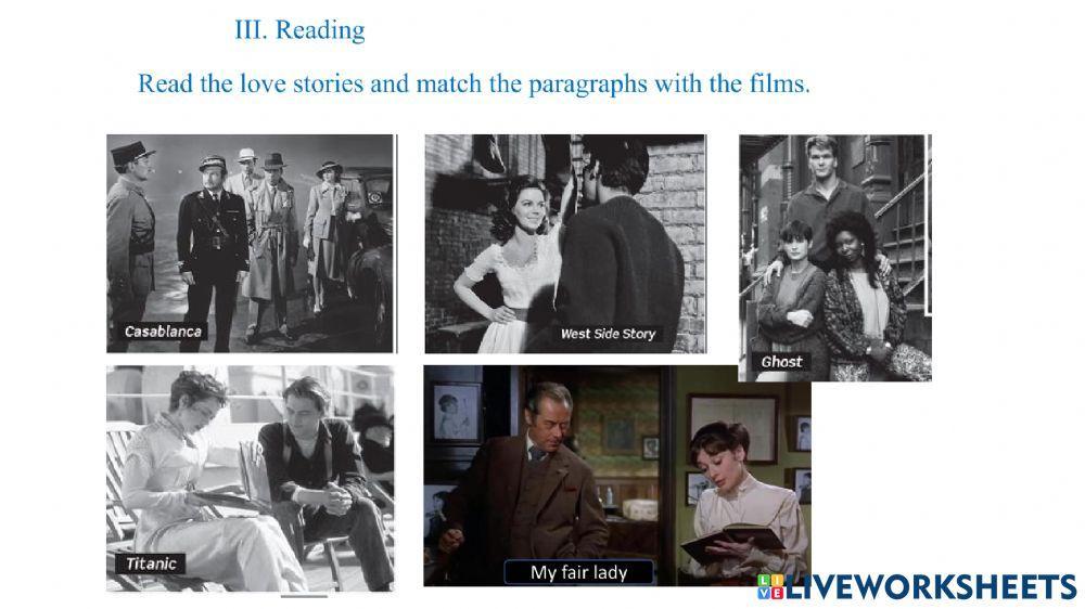 Unit 7B: Lights, camera, action!