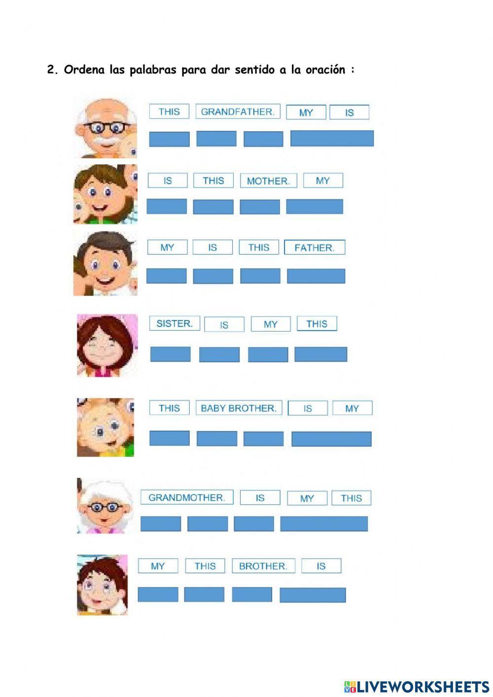 Evaluacion de ingles