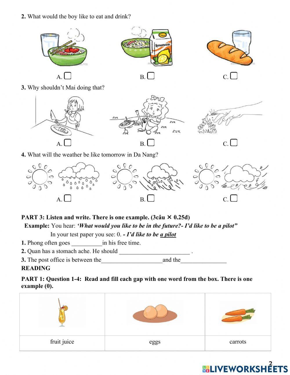 5 - the final test 1 - term 2