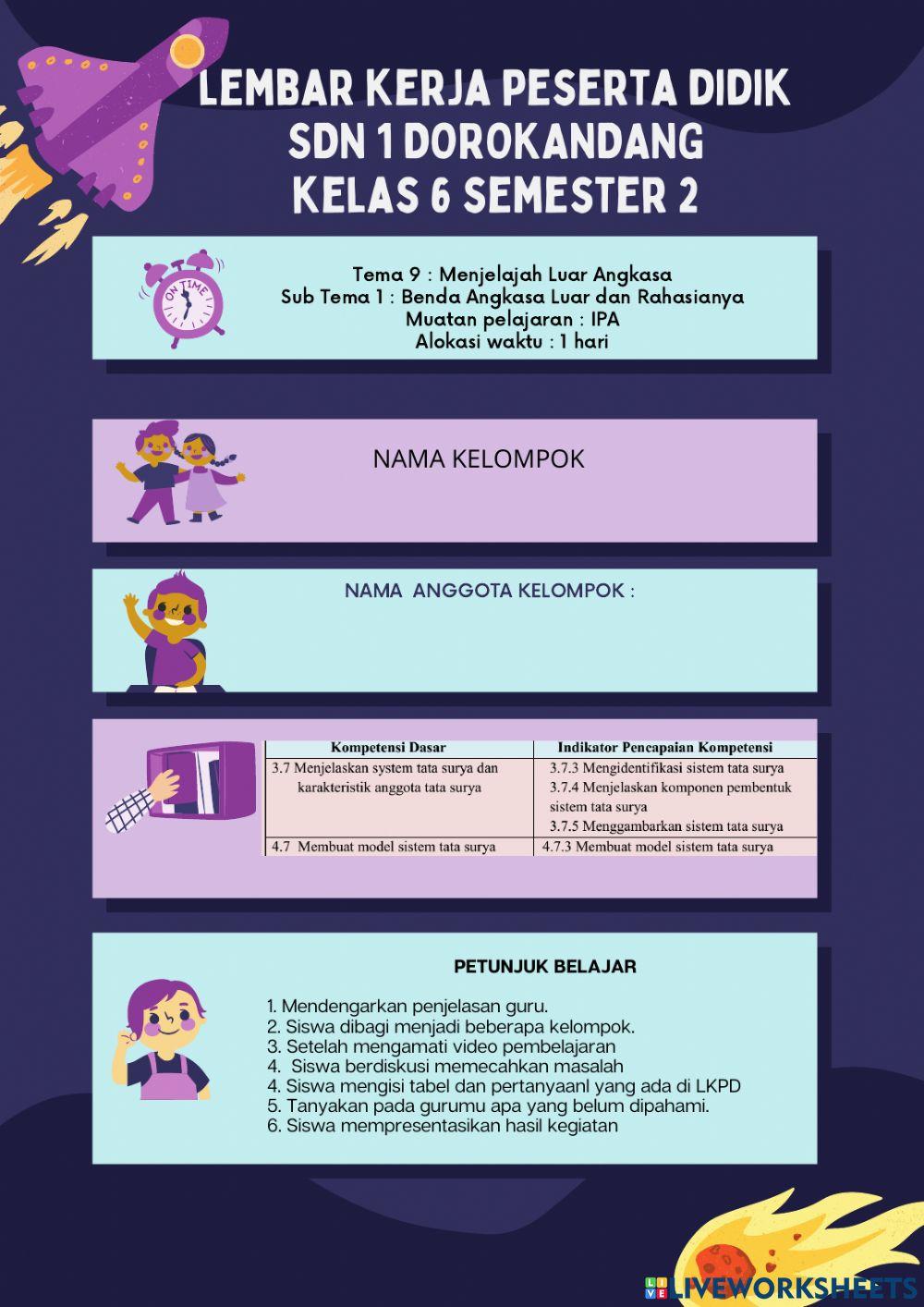 LKPD Tema 9 Subtema 1 PB 5