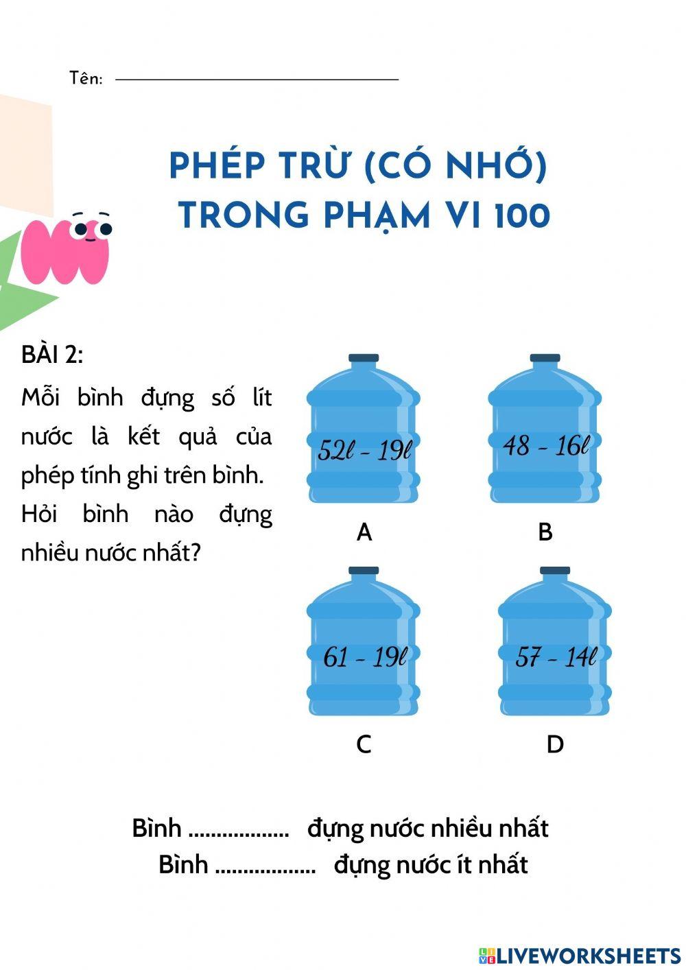 Thử thách số 2