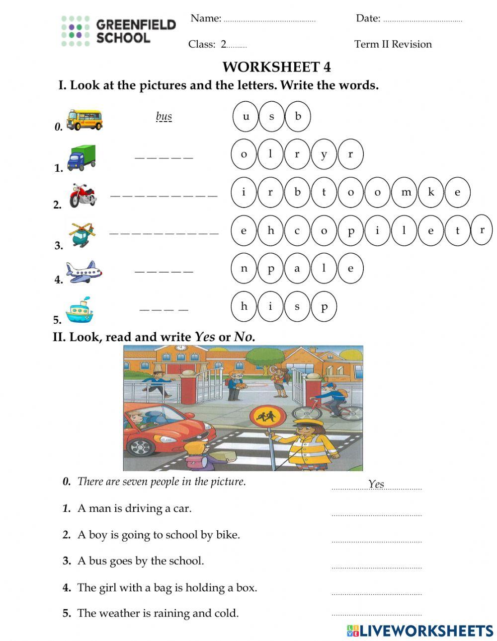 Endterm II Revision. WS 4
