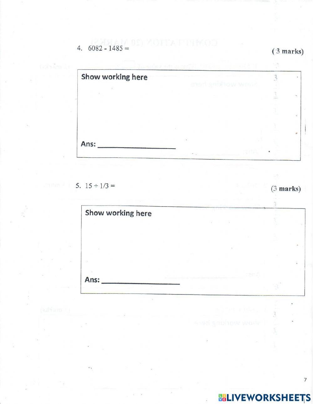 5330560 | Maths MCT 2014 Grade 5 | Allan Jones