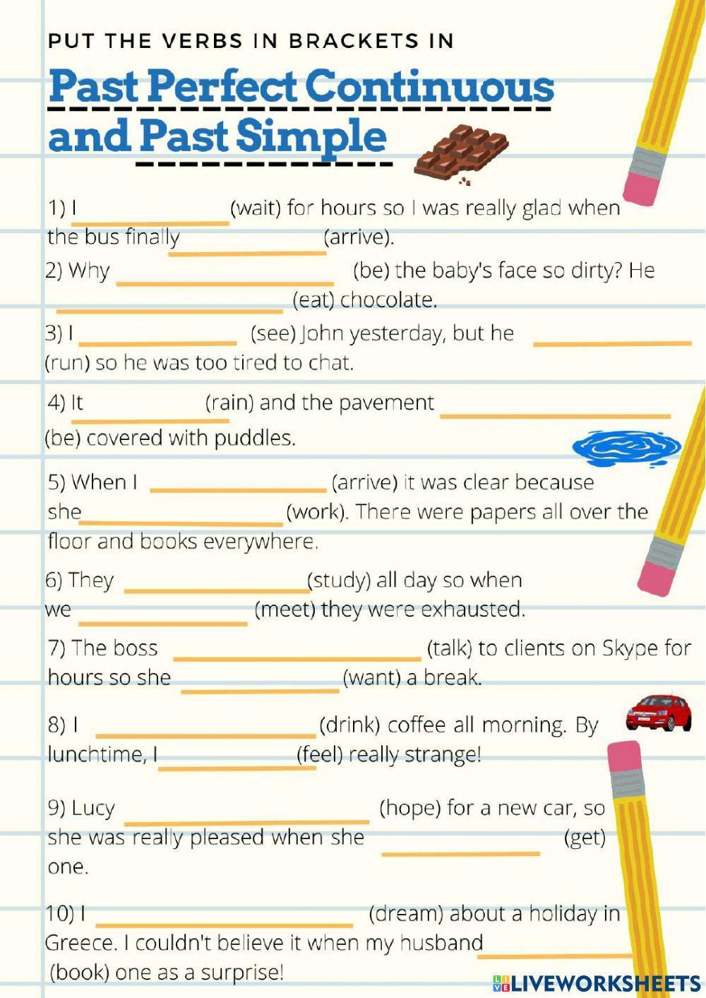 Past Perfect and Past Simple