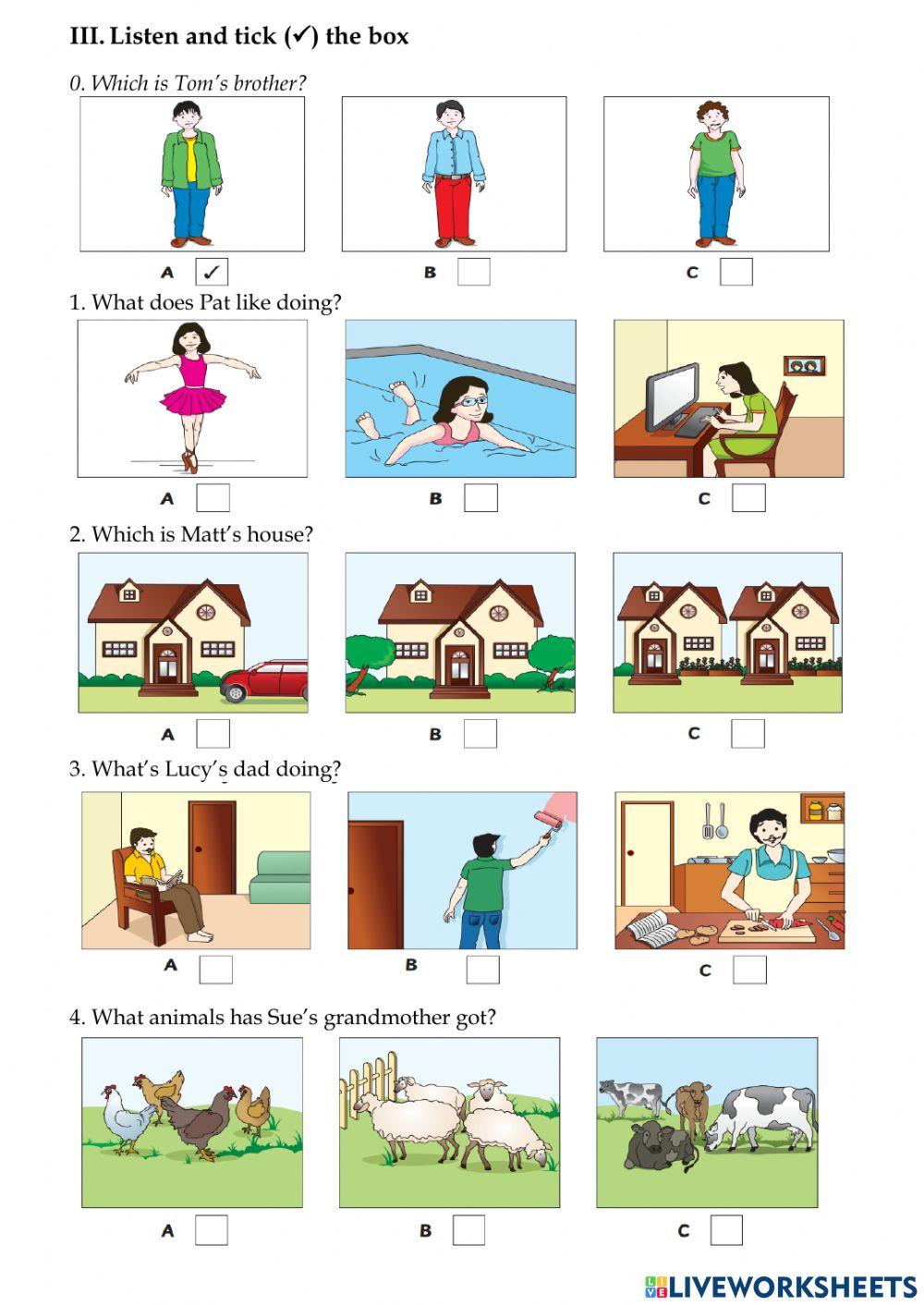 Endterm 2 Revision. Listening 4