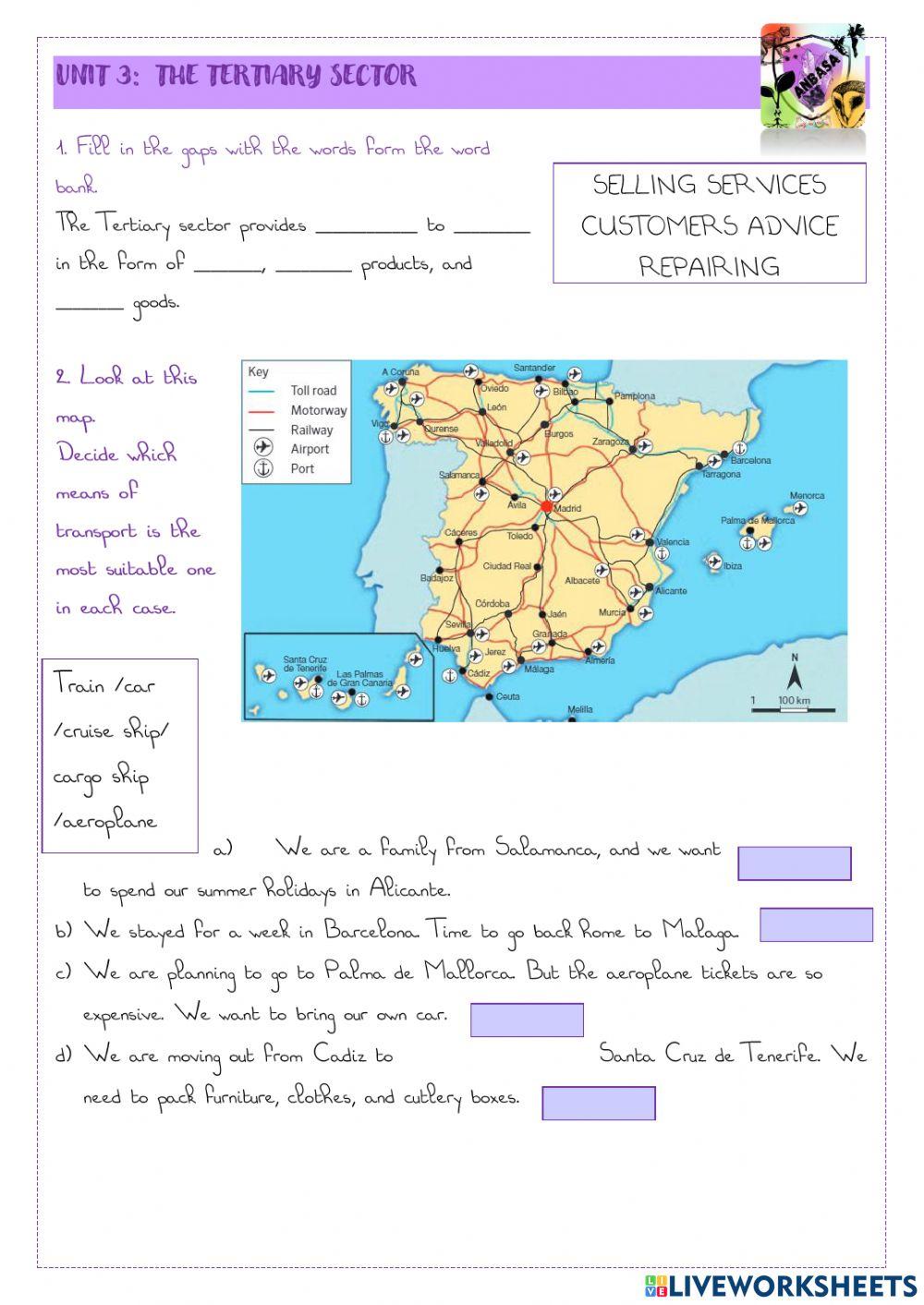 Tertiary sector & Europe