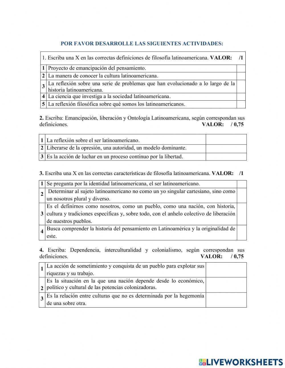 Introducción a la filosofía latinoamericana