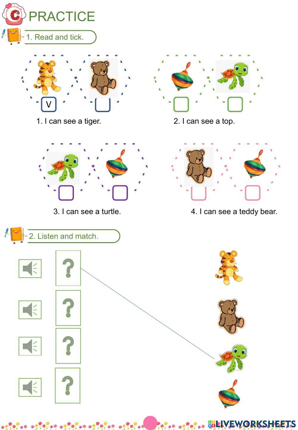 English 1 -Unit 14-In the toy shop