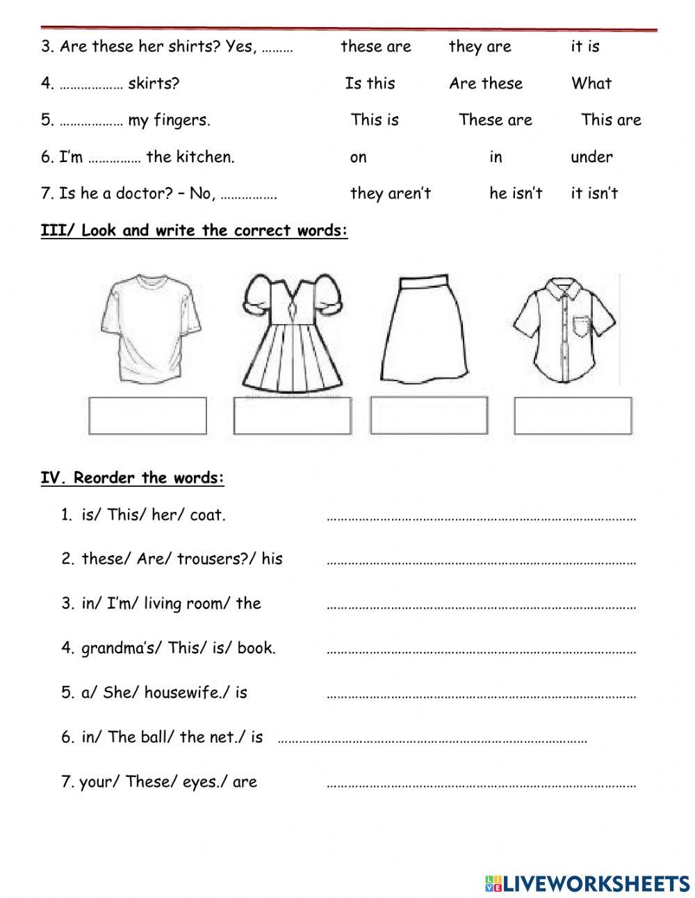 5. i'm in the kitchen