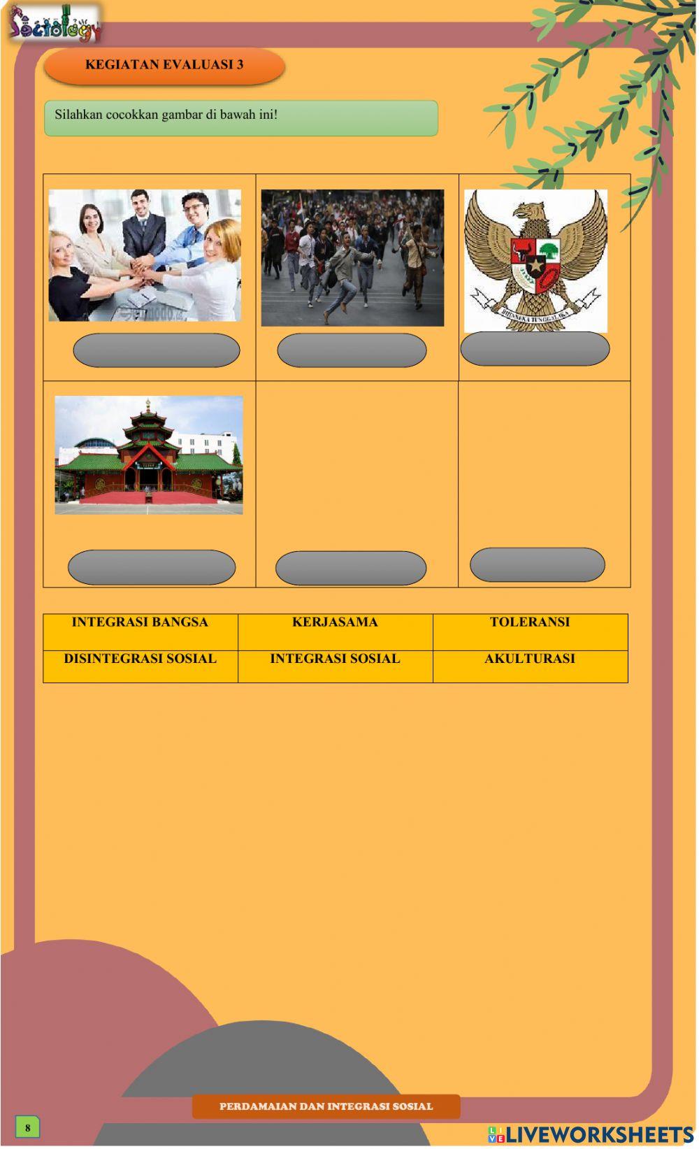 LKPD 3.2 Perdamaian dan Integrasi Sosial