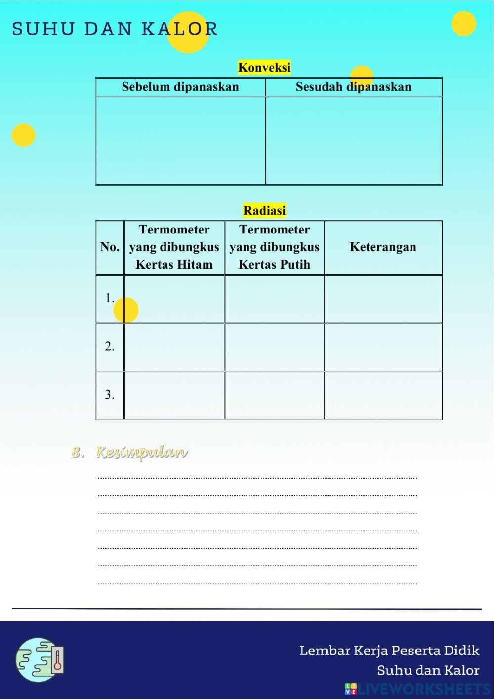 E-LKPD Suhu dan Kalor