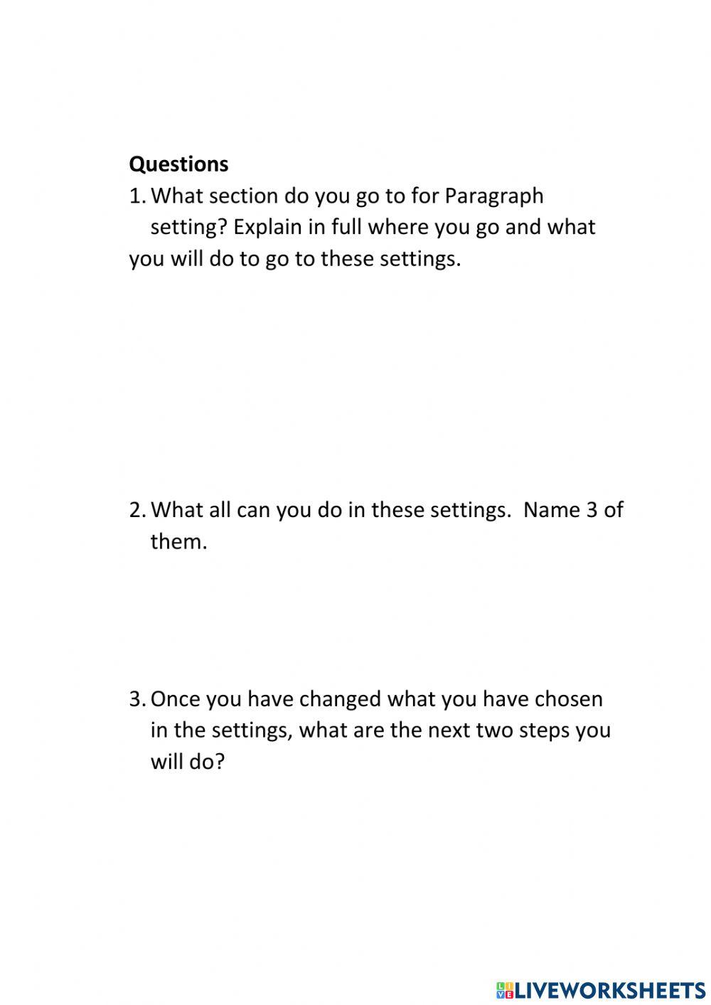 Lesson 8 Setting Default Paragraph Alignment