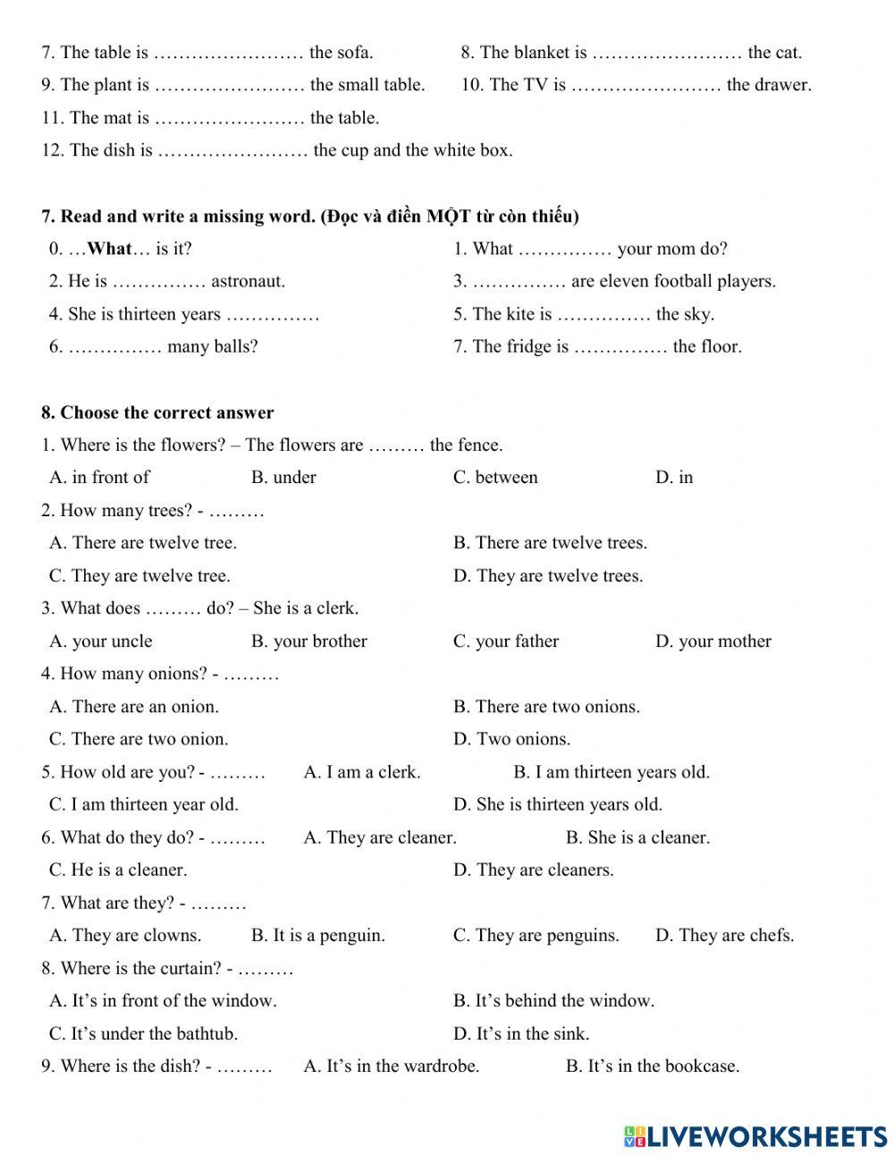 Group 2 - March test