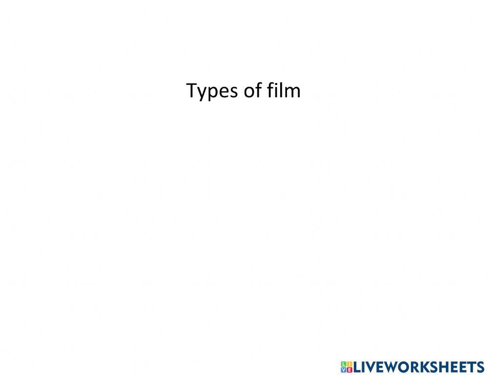 Types of film unit 2