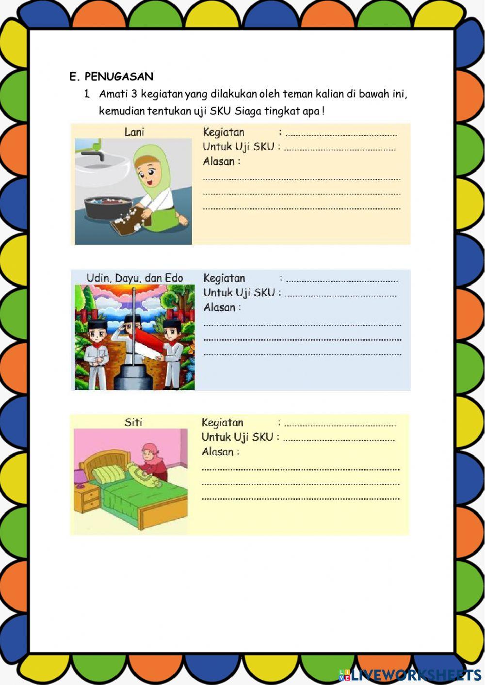 LKPD Tema 8 Subtema 2 Pembelajaran 5