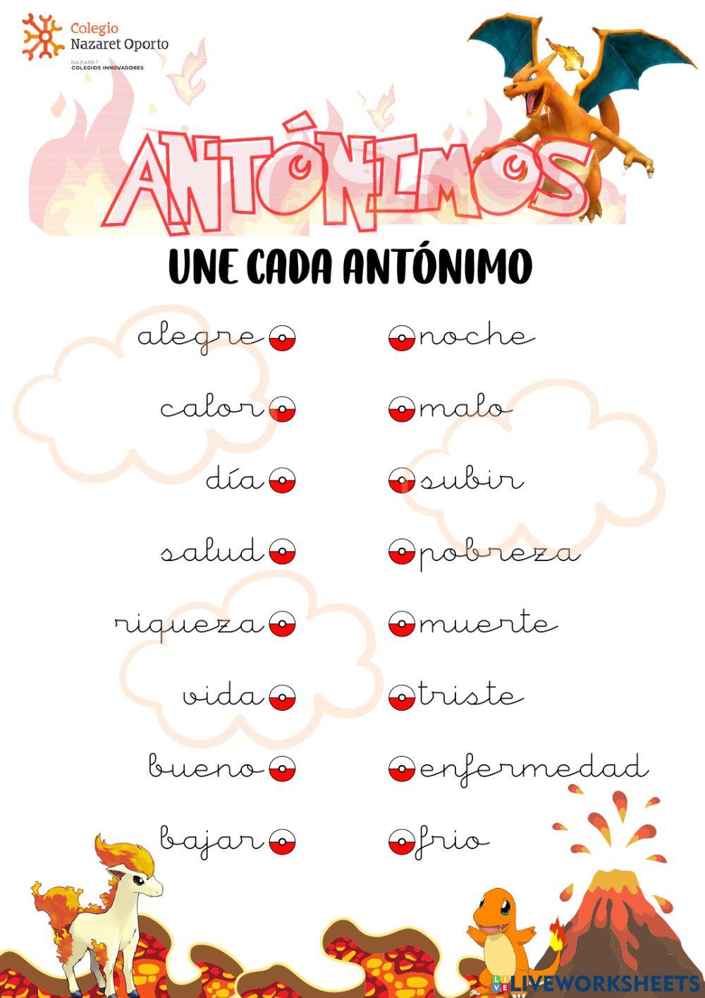 Antonimos 1º Ep