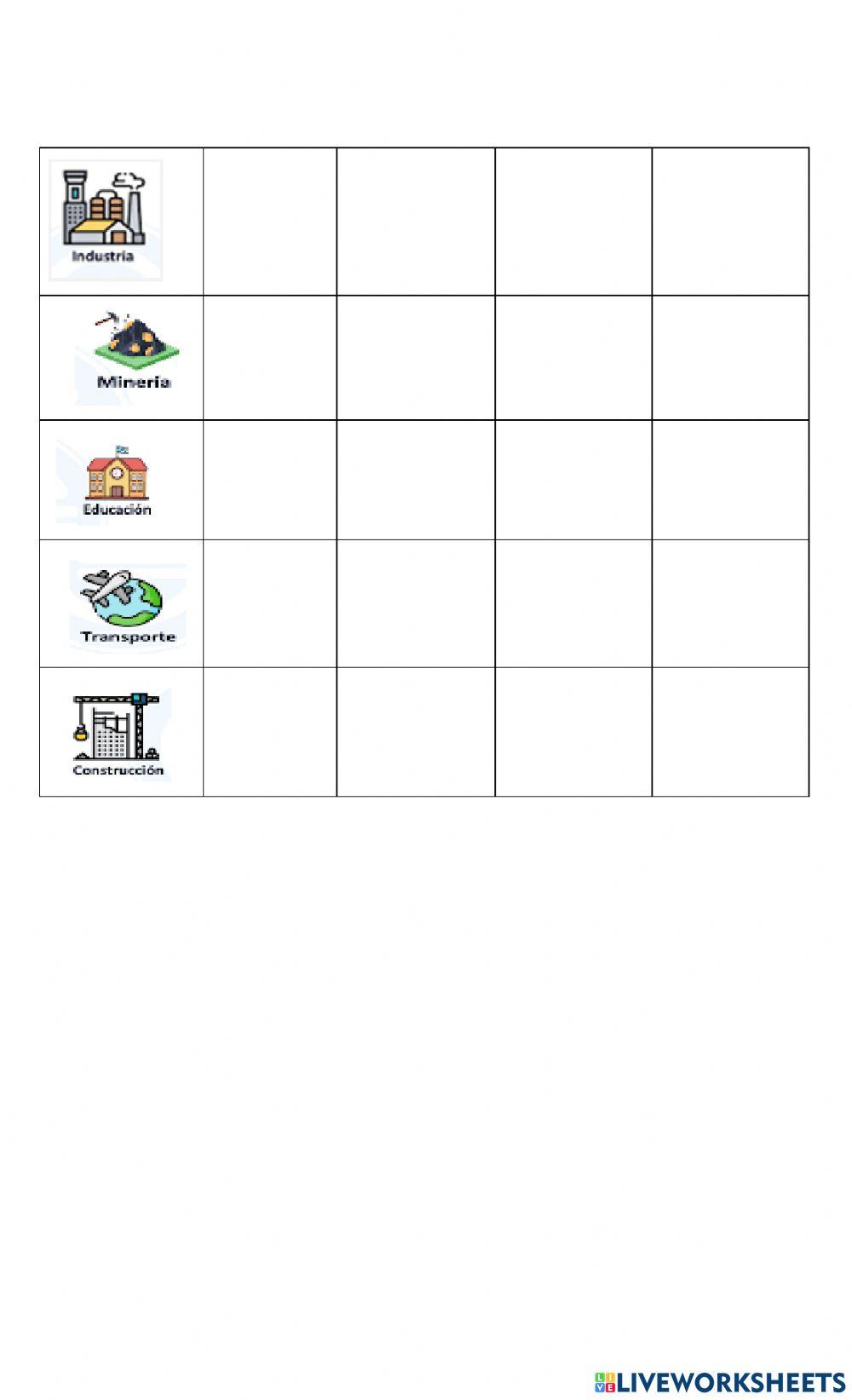 Actividad 5e completar  emprendimiento  grado 7°