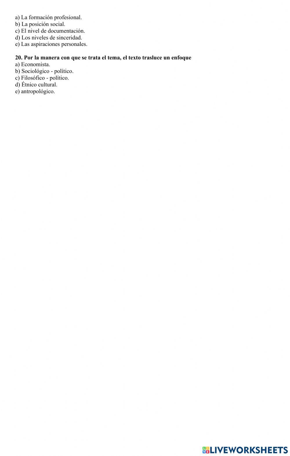 Comprensión lectora -11-