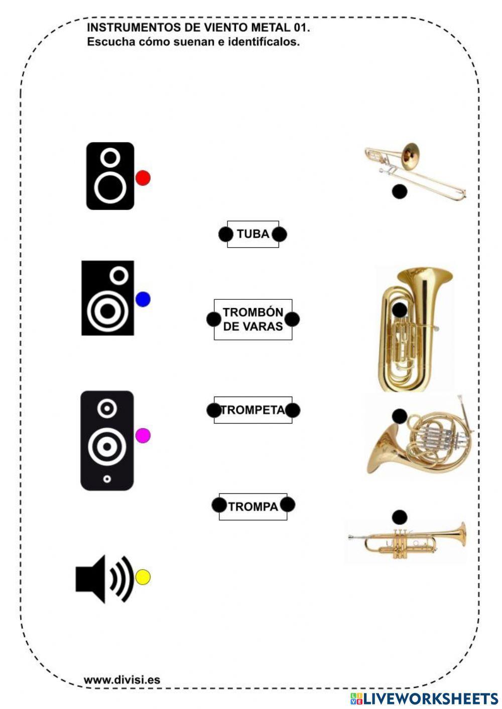 Sonidos Instrumentos Viento Metal Sonidos Instrumentos Viento Metal