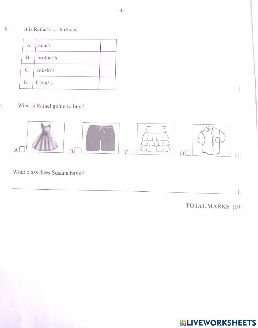 BGCSE Listening 2020