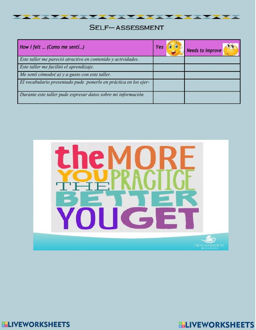 Cycle 3 - Personal Information