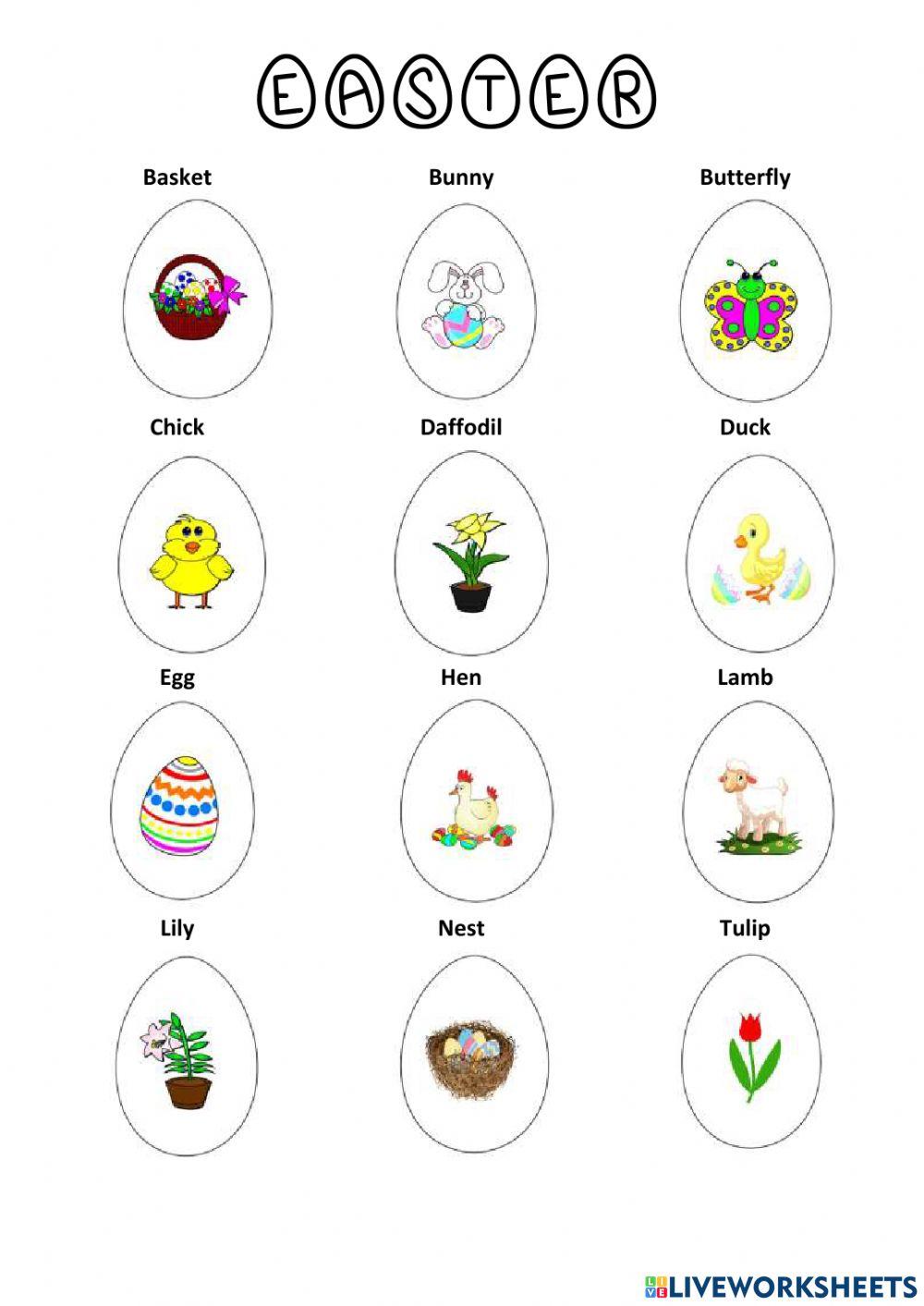 EASTER (Vocabulary)