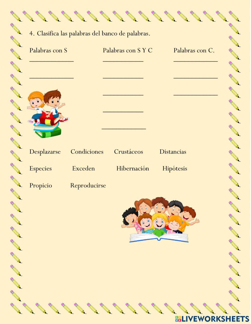 Reglas del uso de la c. s. z.