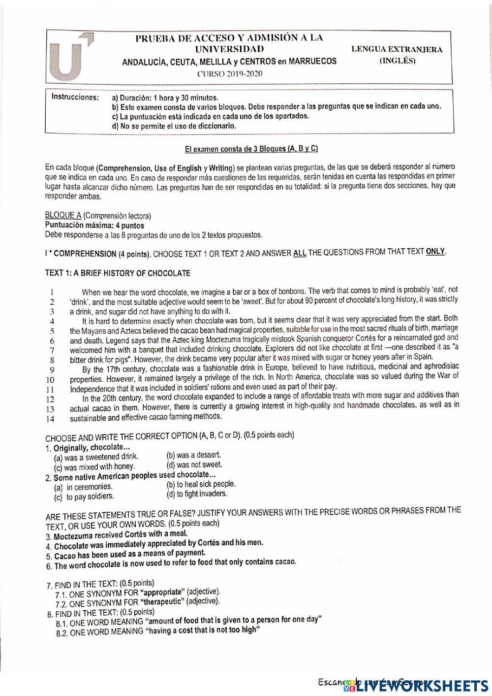 Pevau Chocolate and The Vision 2019-20