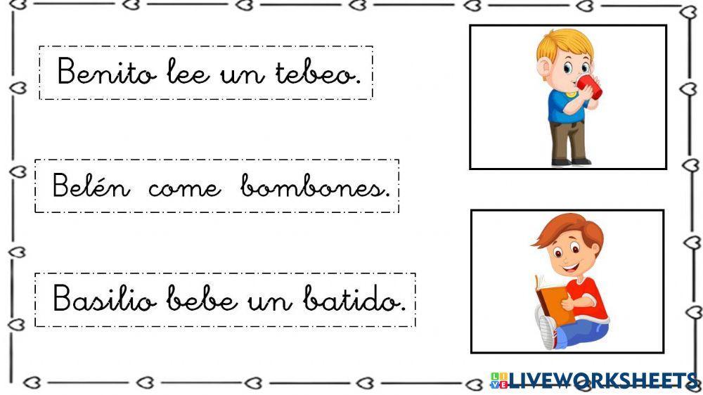 Juego consonante b 3