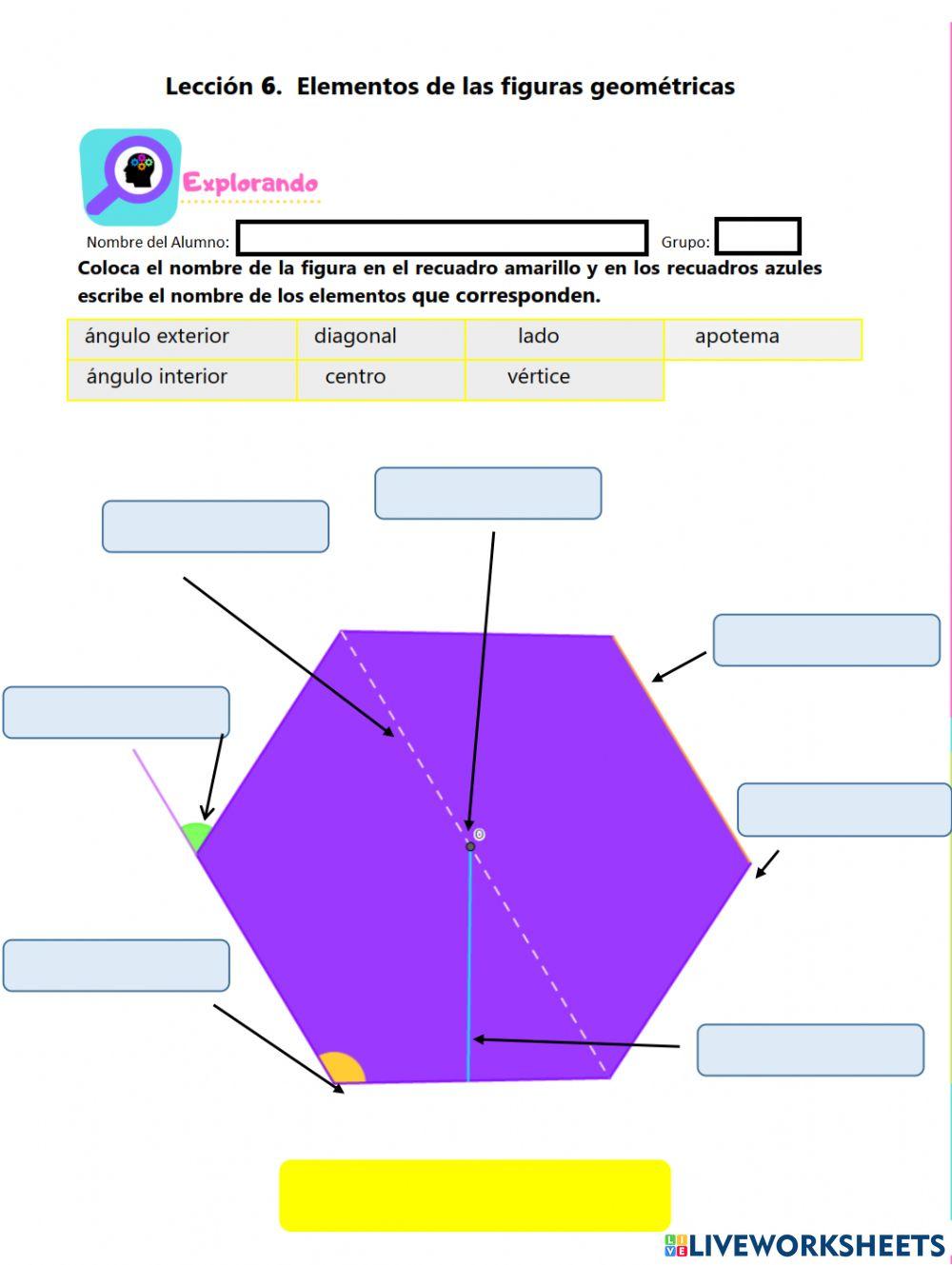 Elementos de las Figuras Geométricas