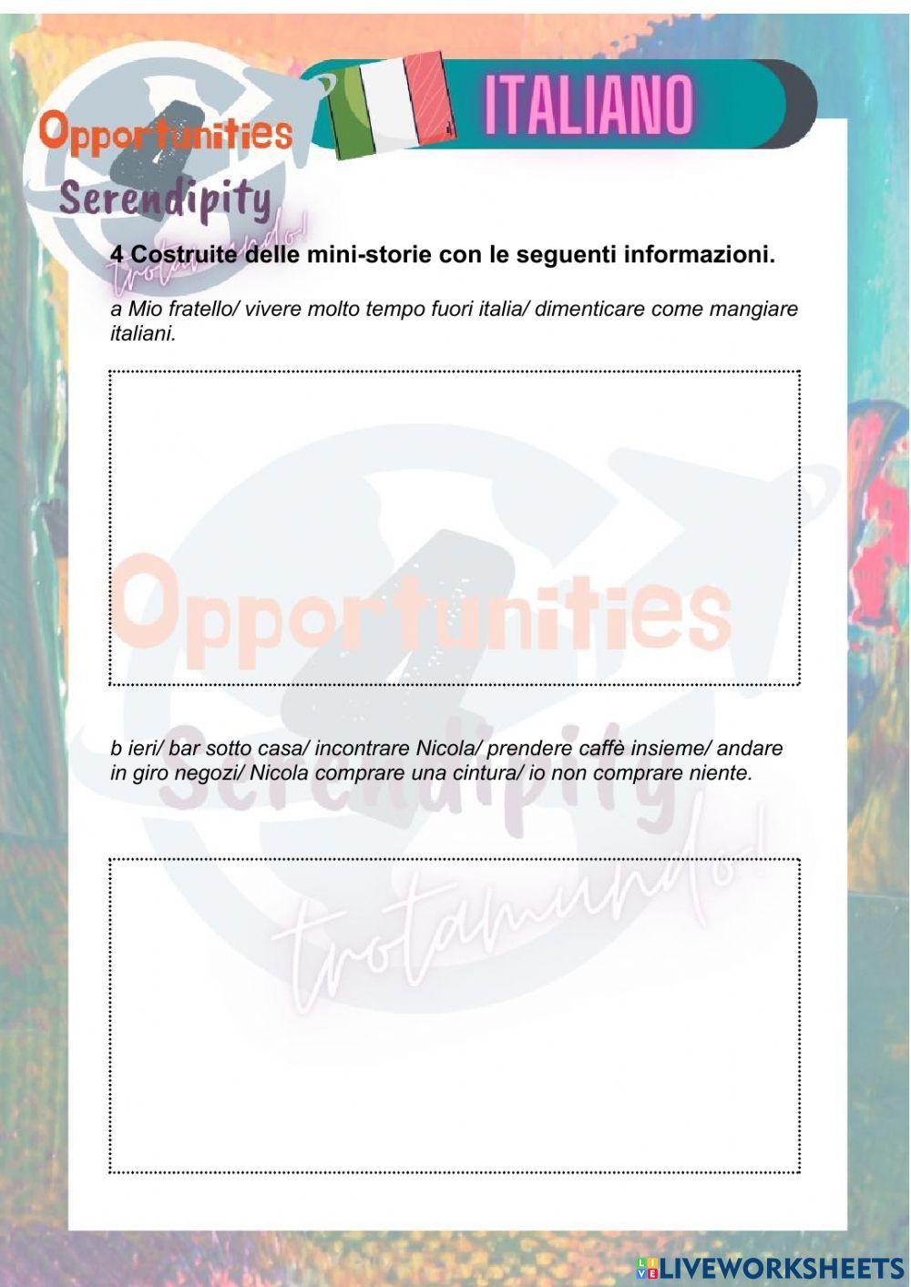 Progetto italiano tarea 18