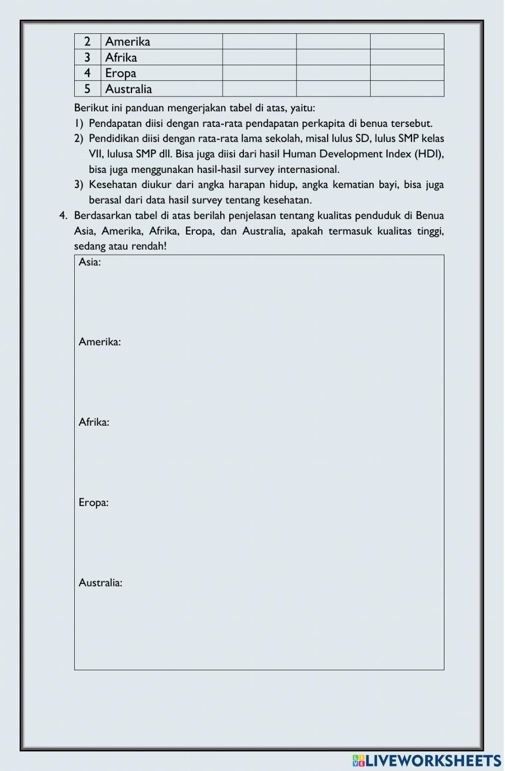 Dinamika penduduk di dunia