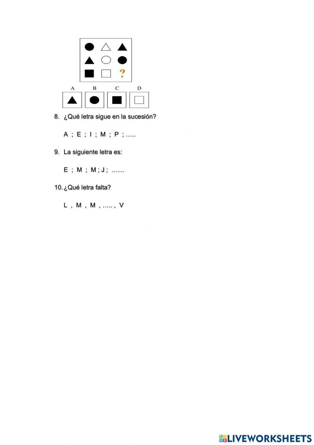 Progresiones aritméticas