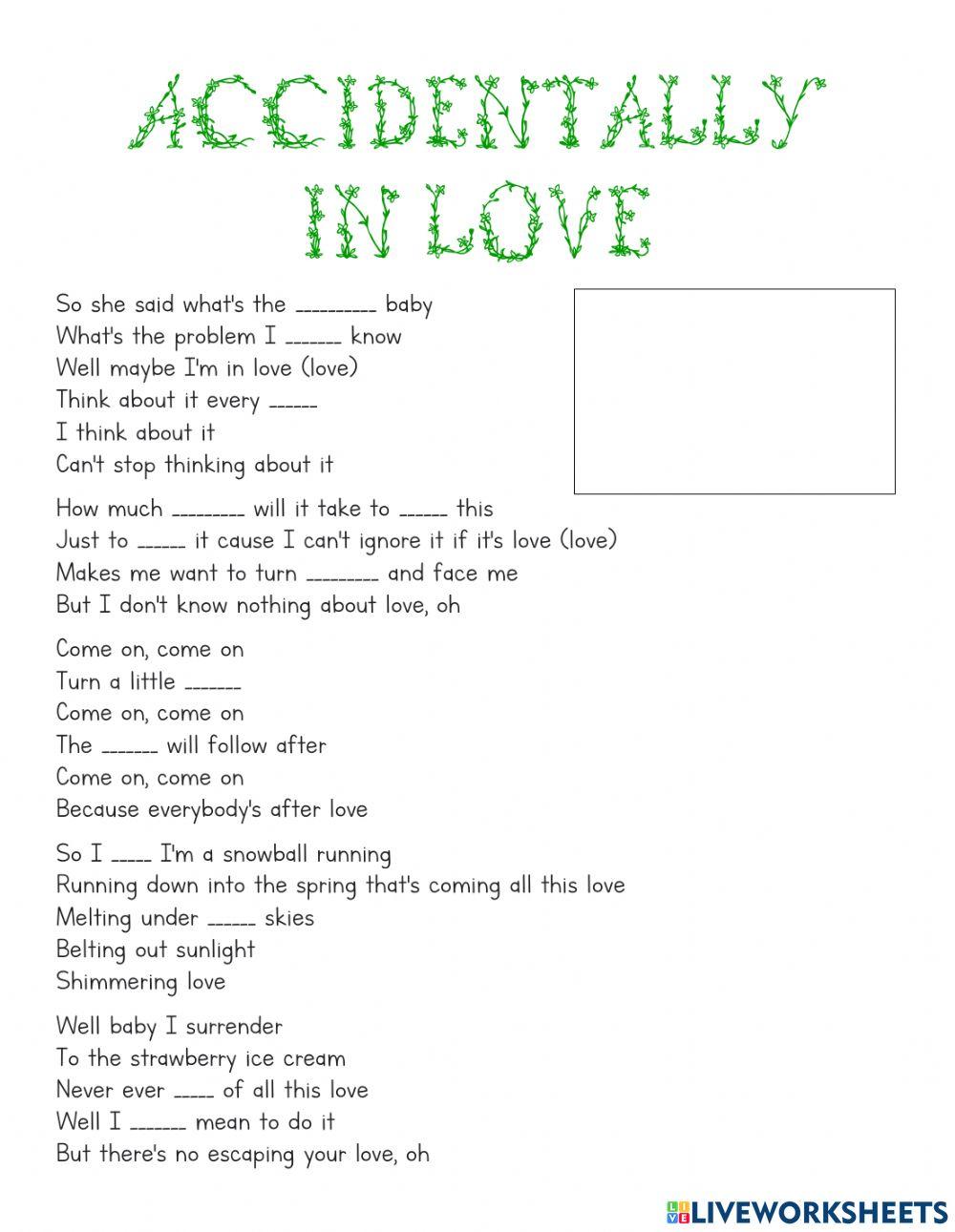 Accidentally in love