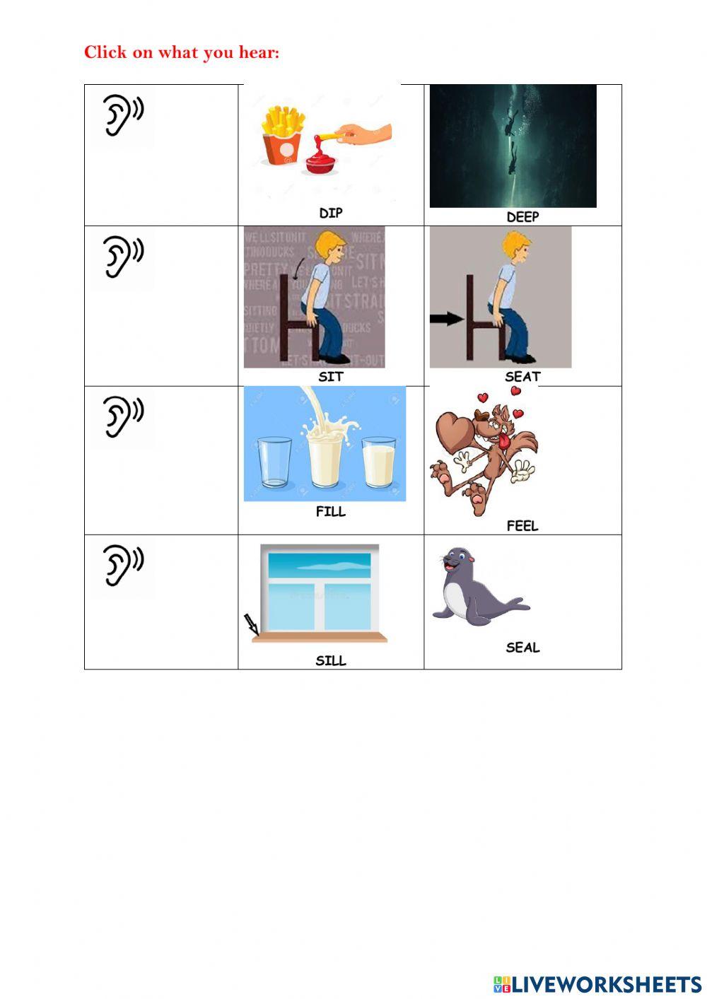 Long and short i - listening