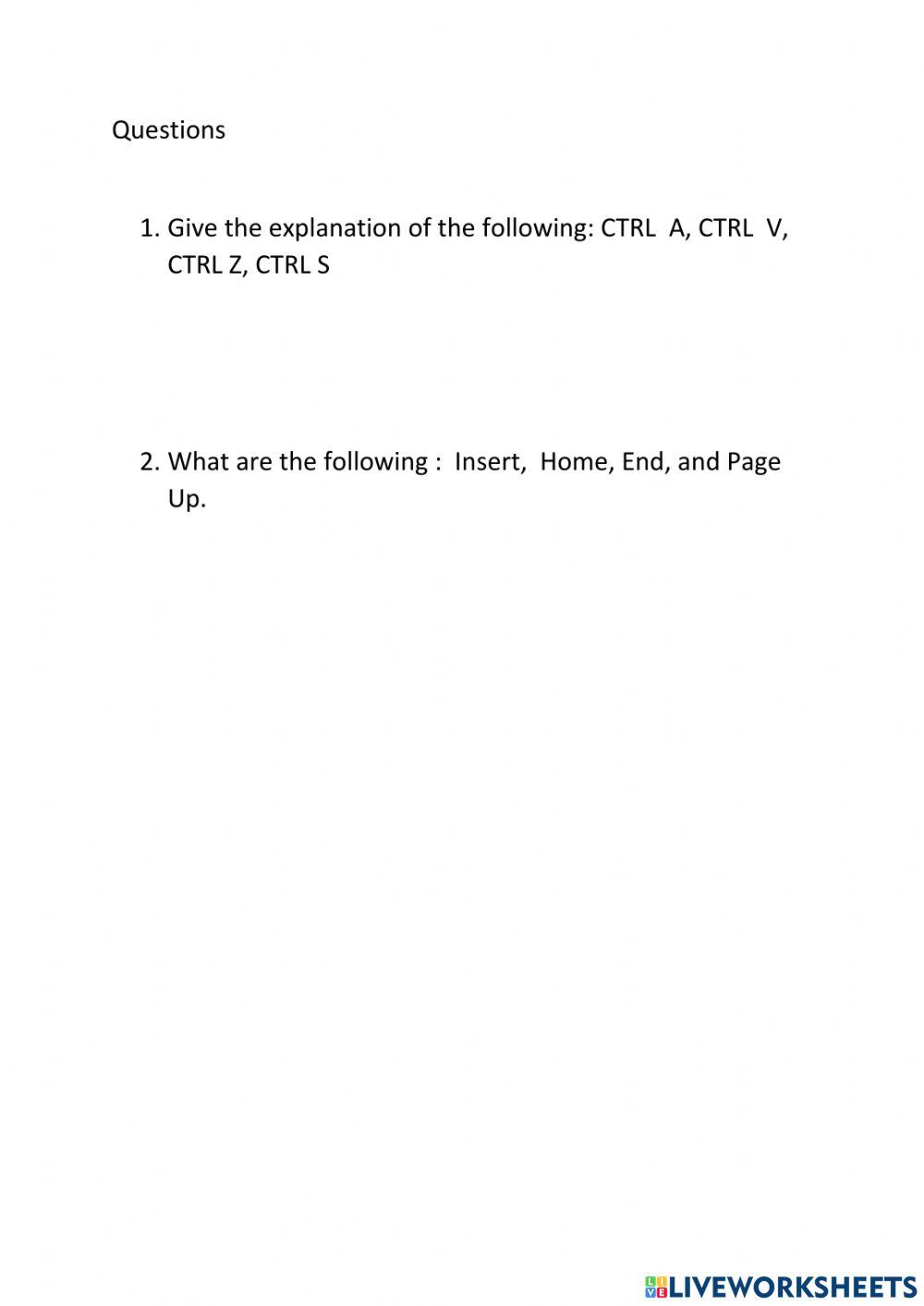 Lesson 3 Useful Shortcuts